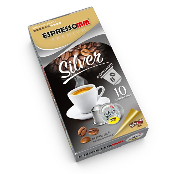 Picture of Espressomm Silver Nespresso Compatible Coffee Capsul - Aluminium